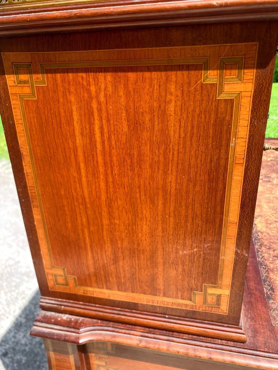 Bureau à Gradin En Marqueterie-photo-1