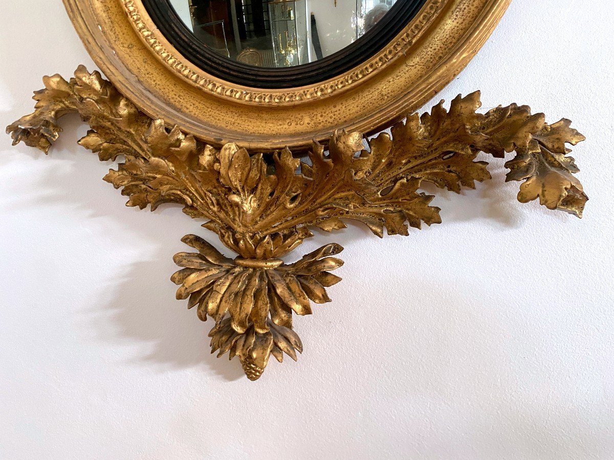 Witch Mirror In Golden Wood-photo-4
