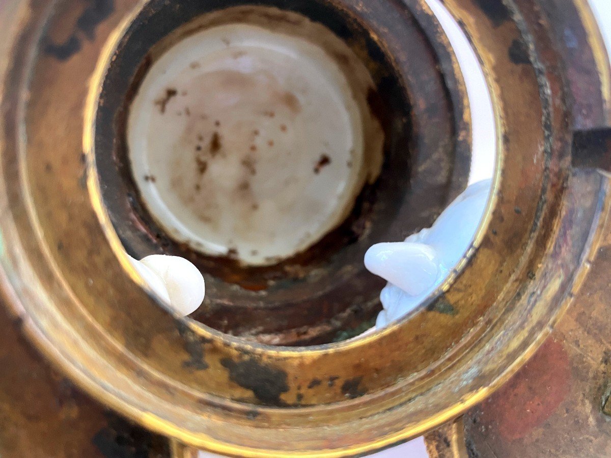 Perfume Fountain In Chinese Porcelain And Gilt Bronze-photo-6