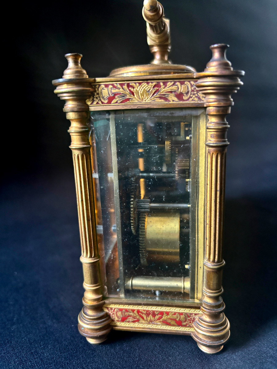 Pendulette et baromètre de bureau-photo-5