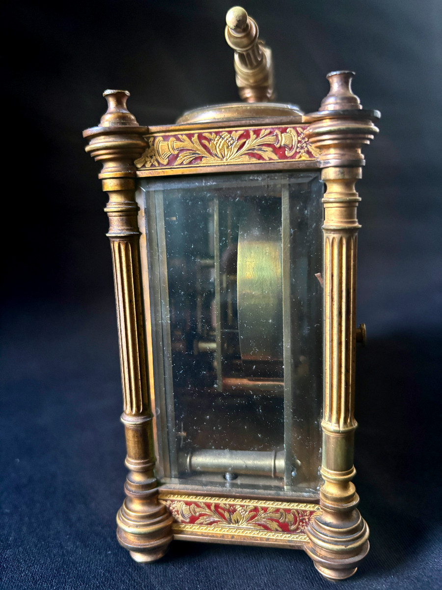 Pendulette et baromètre de bureau-photo-6