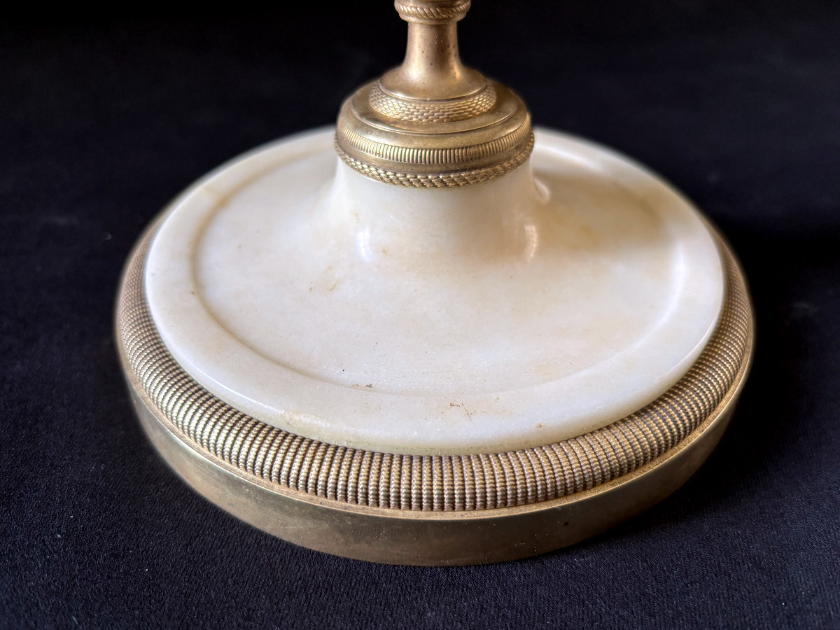 Pair Of Neoclassical Candlesticks, Italy, Circa 1800-photo-4