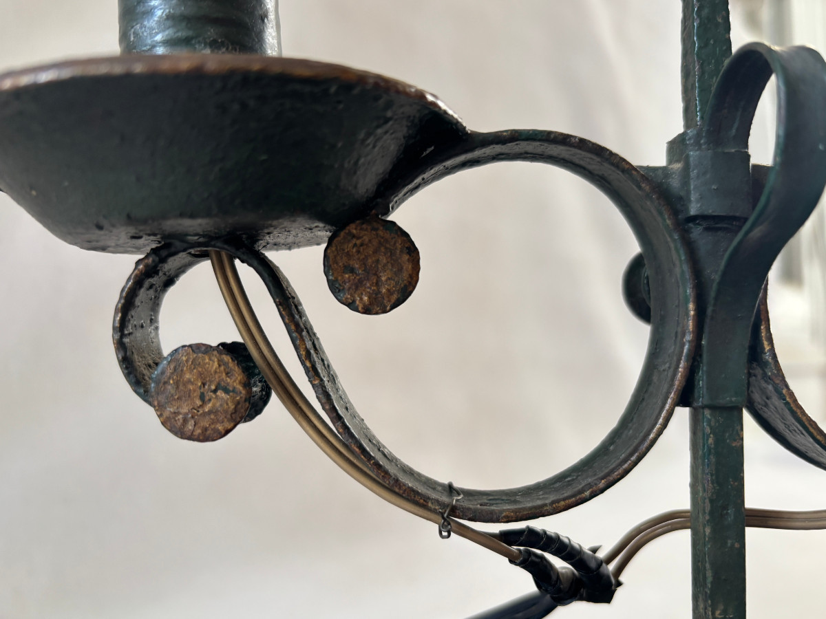 Lampe en Tôle Peinte-photo-2