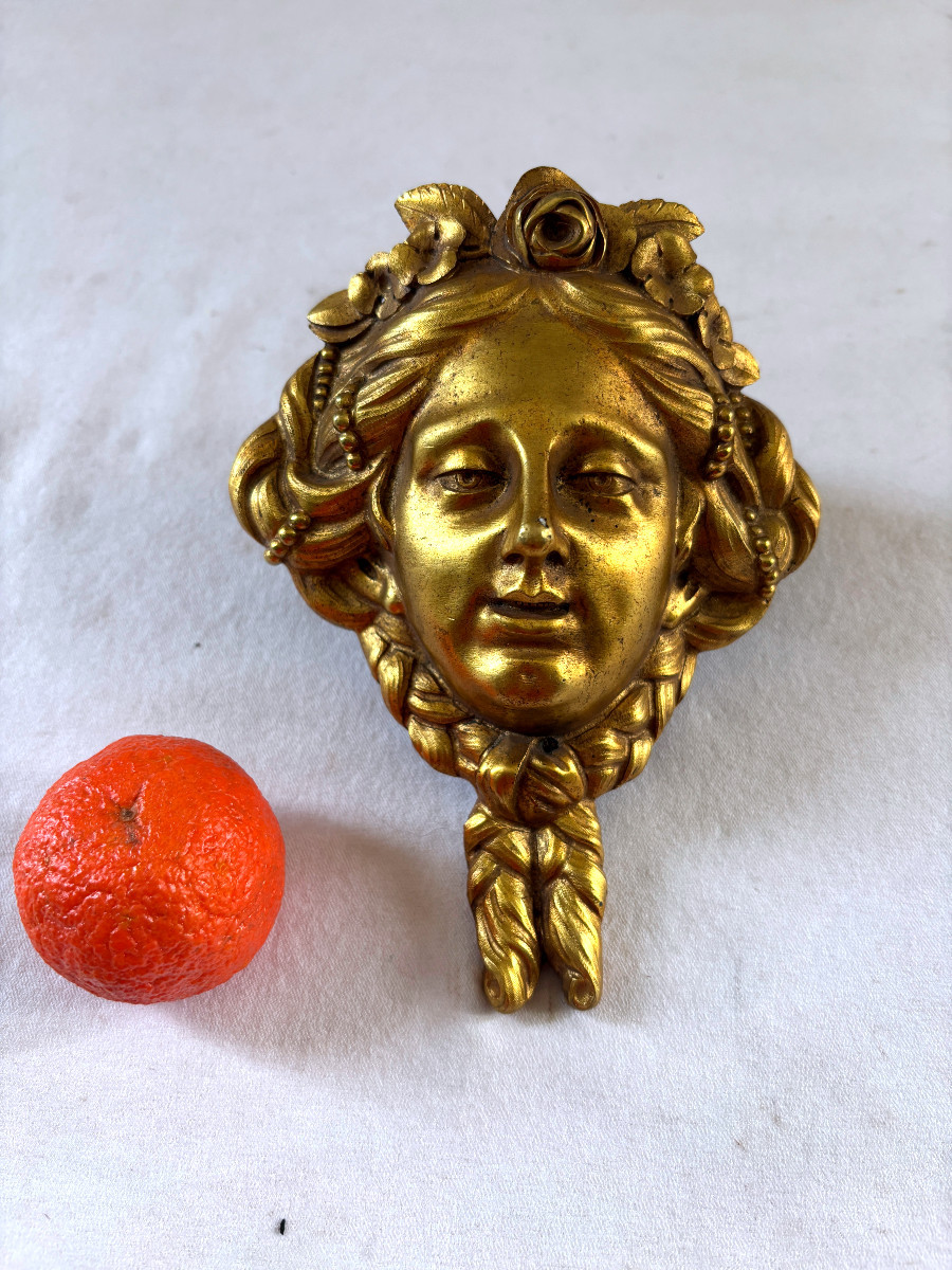 Gilded Bronze Mascaron-photo-2