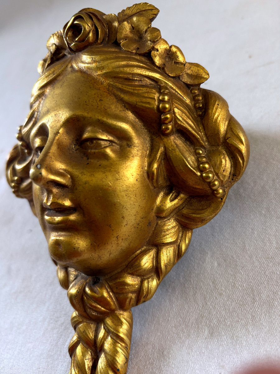 Gilded Bronze Mascaron-photo-4