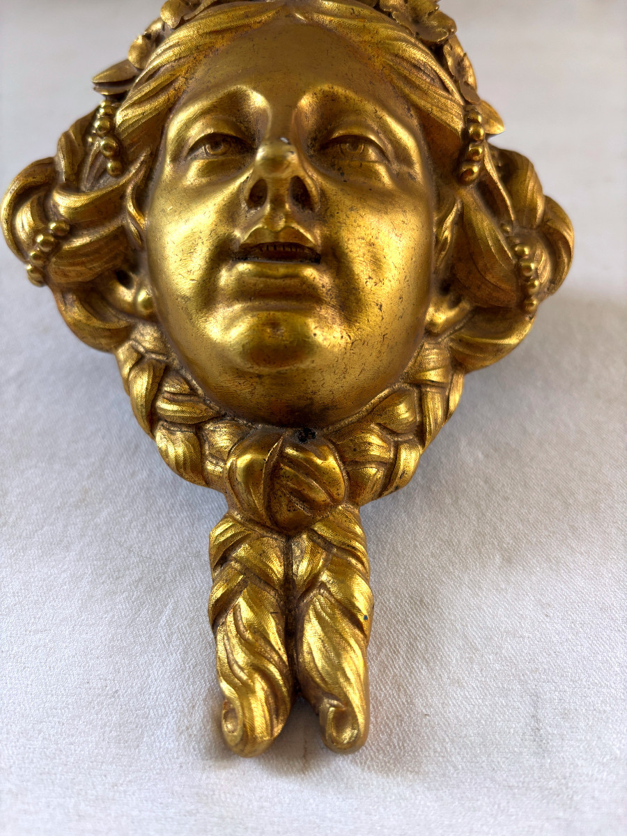 Gilded Bronze Mascaron-photo-1
