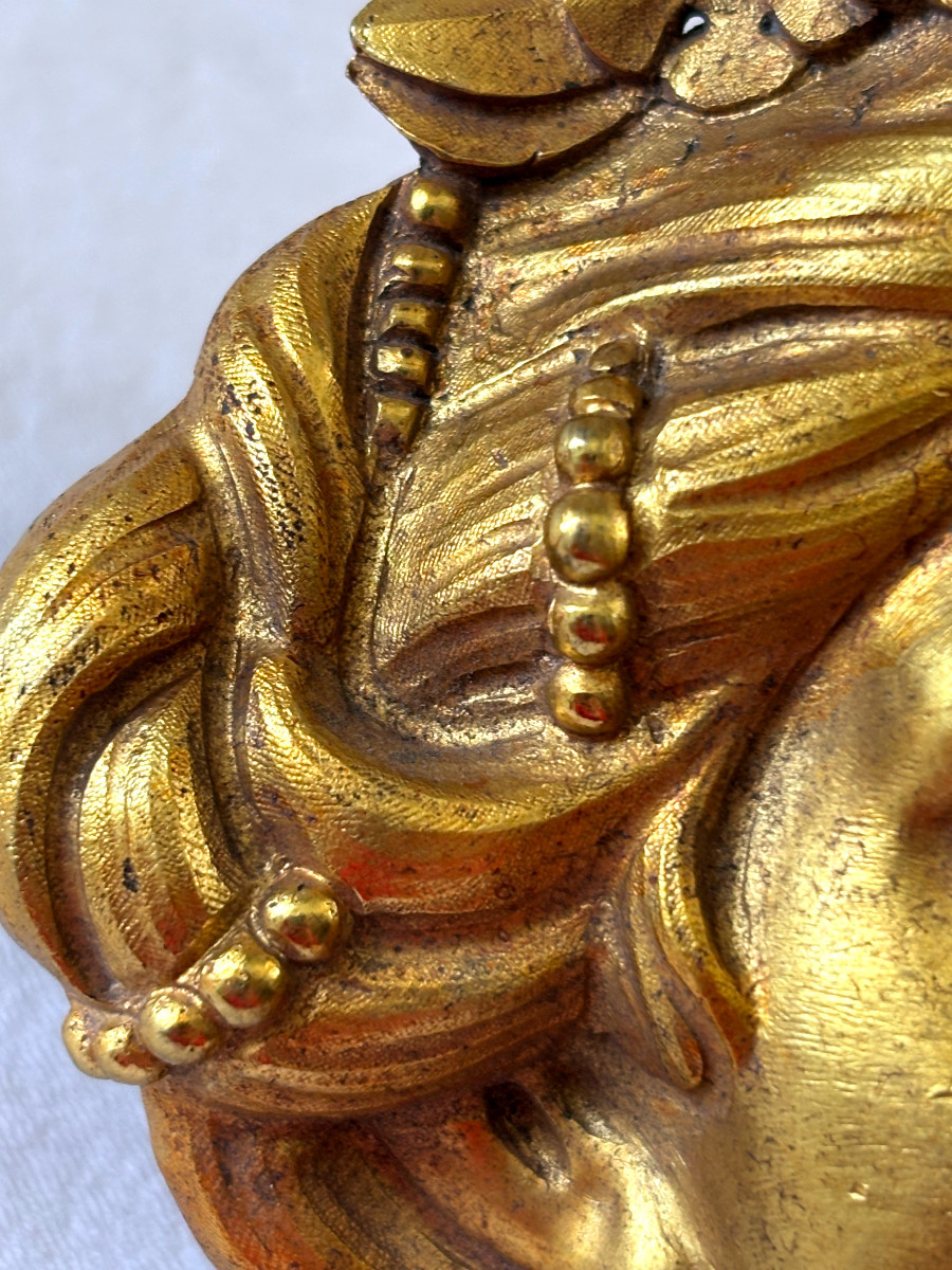 Gilded Bronze Mascaron-photo-2