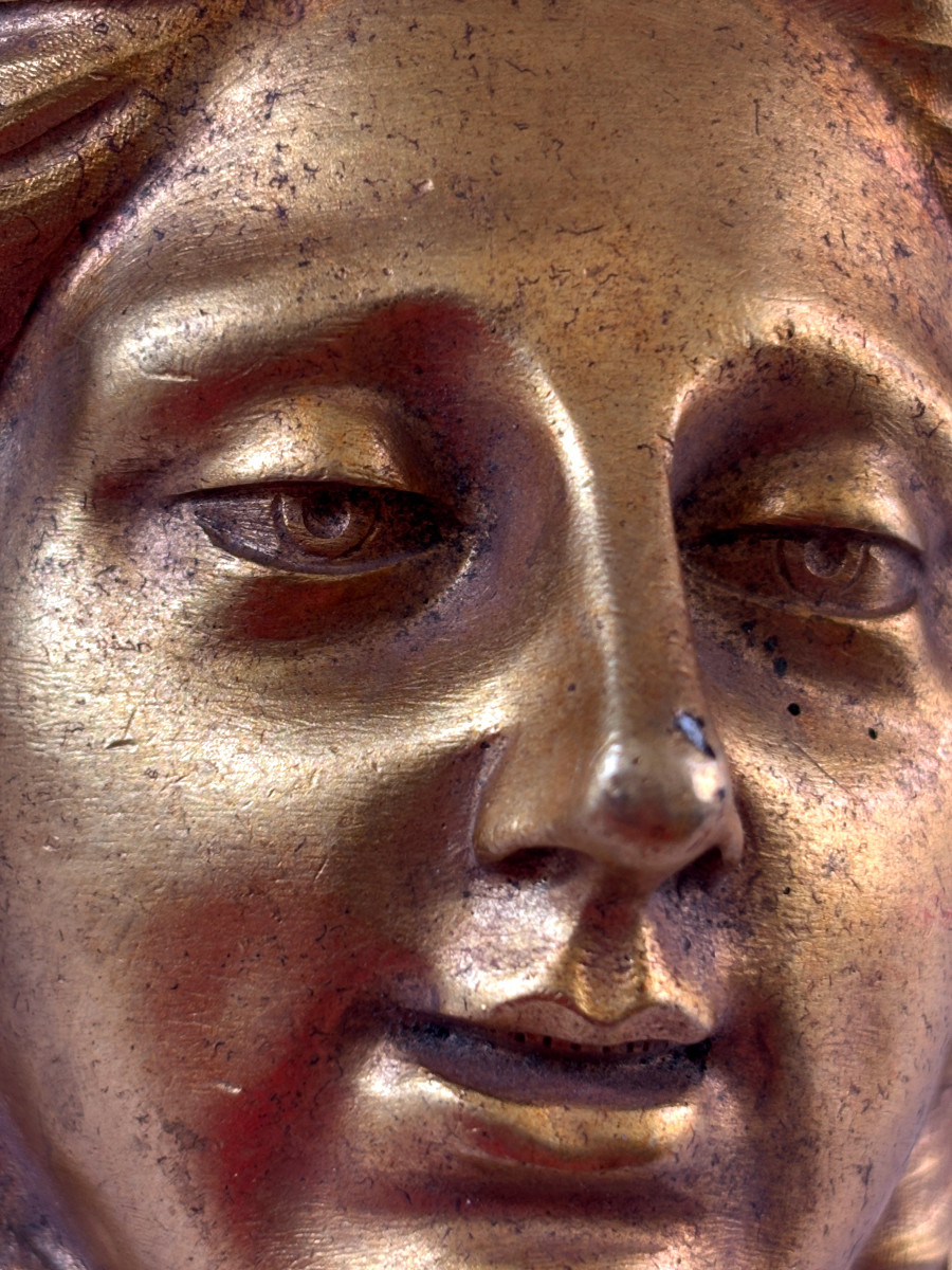 Gilded Bronze Mascaron-photo-3