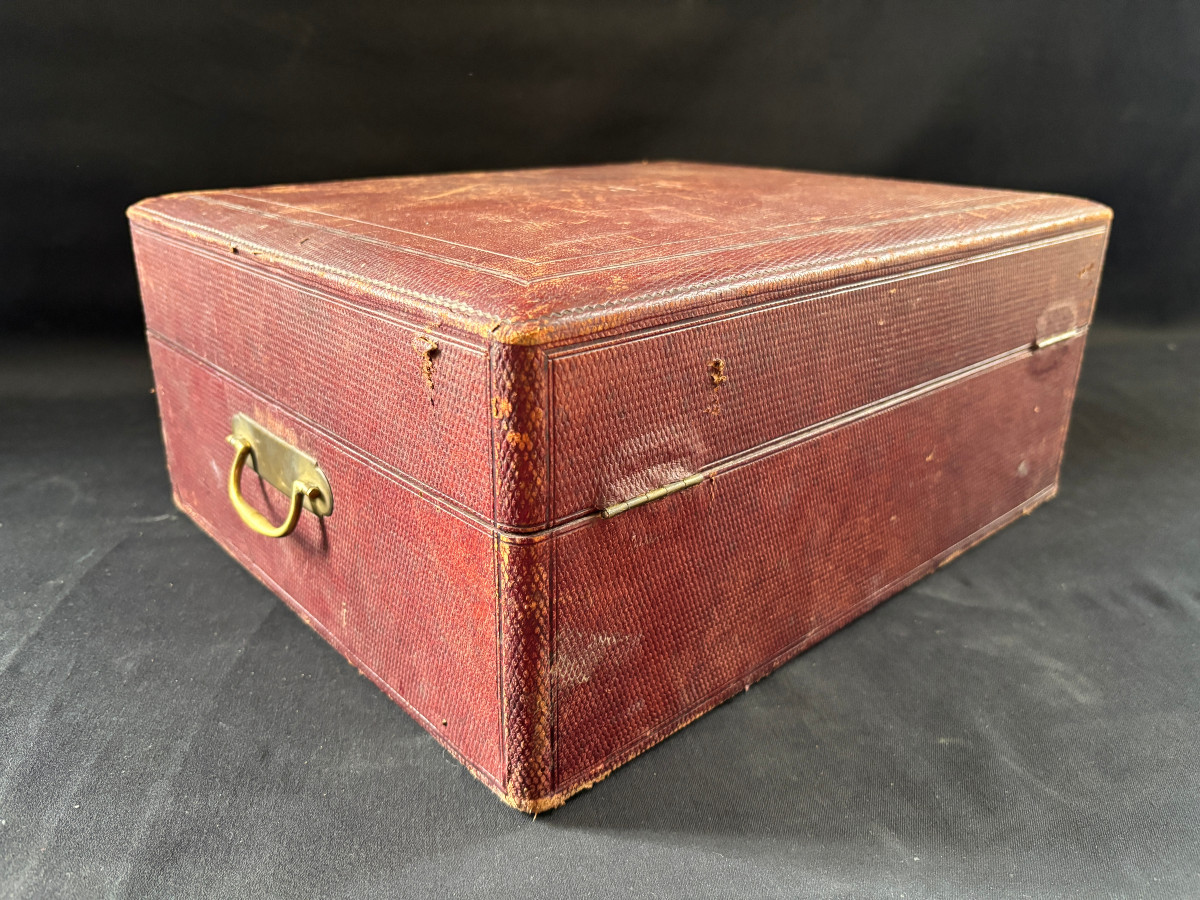 Odiot Coffret Gainé de Cuir pour Argenterie-photo-2