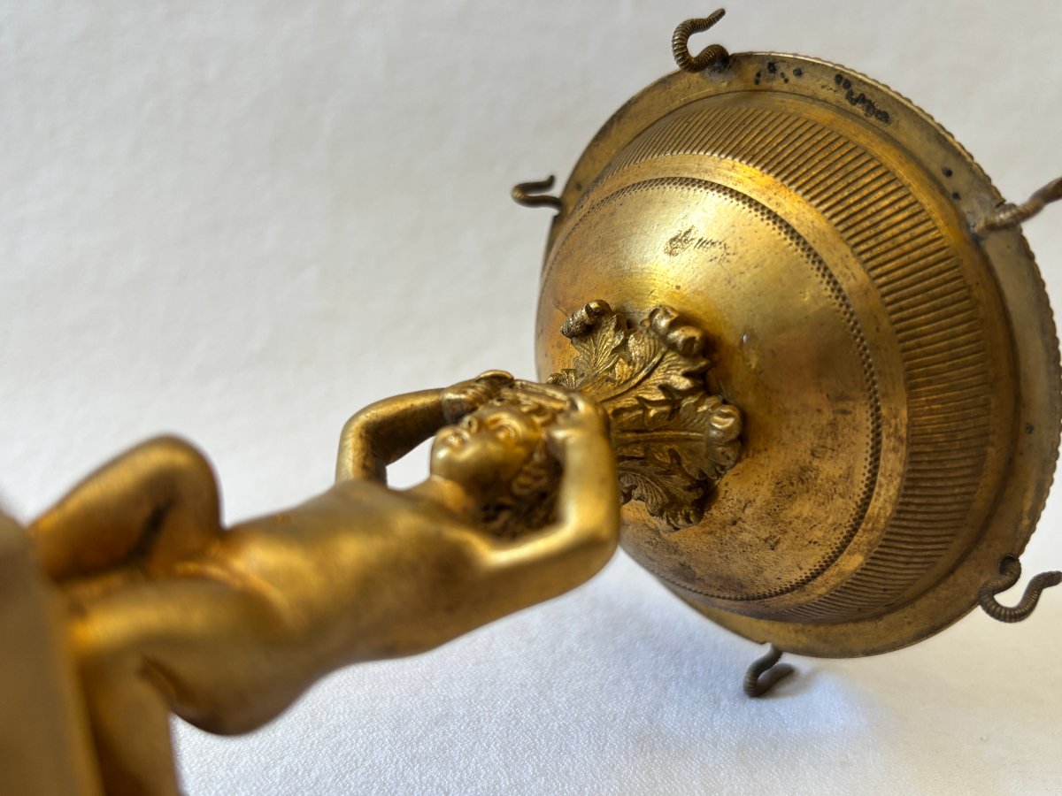 Empire-style Bronze Watch Holder With Ring Sizer-photo-4