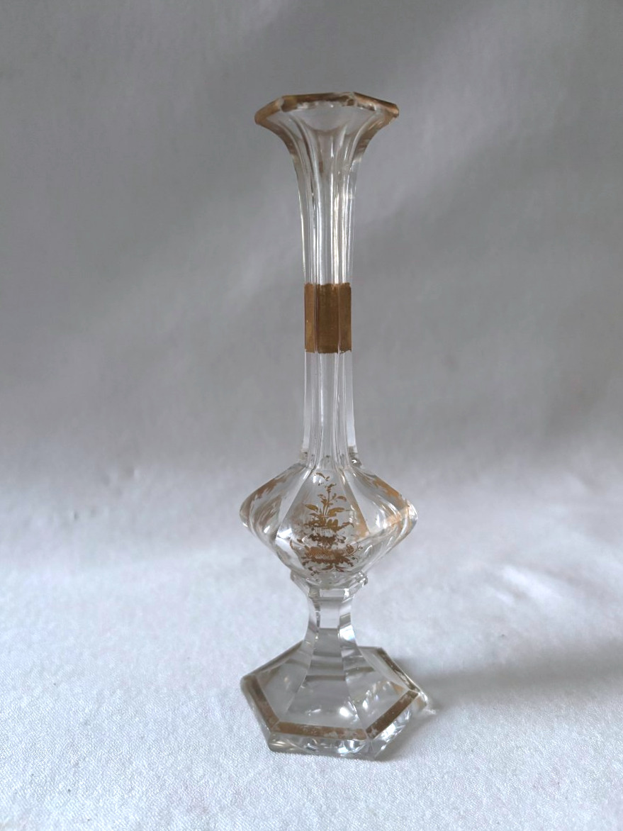 vase soliflore miniature en cristal