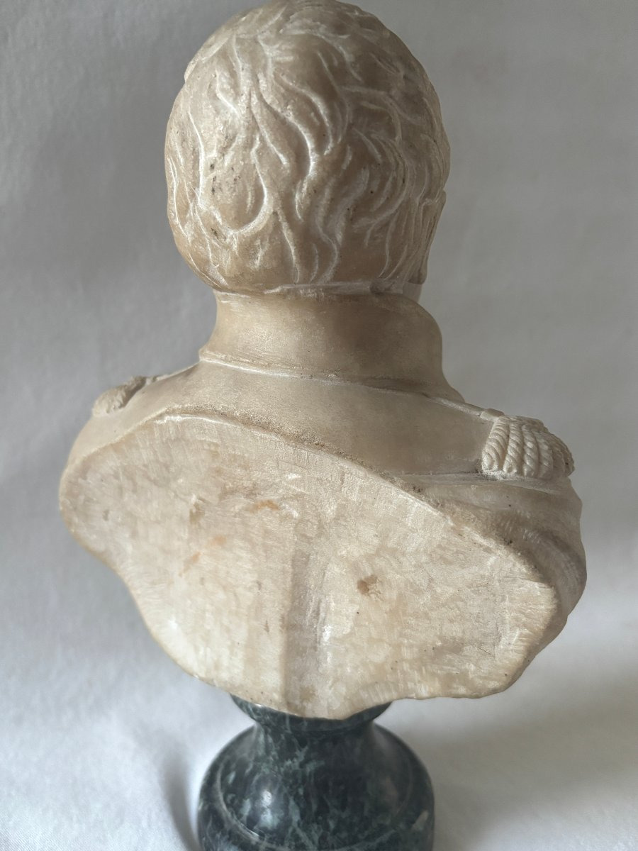 Marble Bust Of A Marshal From The First Empire-photo-4