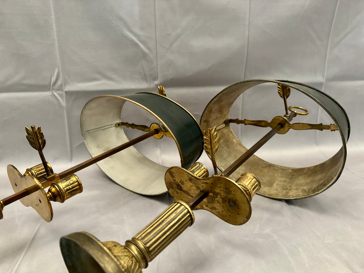 Pair Of Louis XVI-era Hot Water Bottle Lamps-photo-7