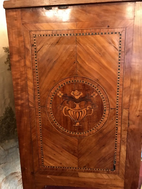 Italian Commode In Marquetry-photo-3