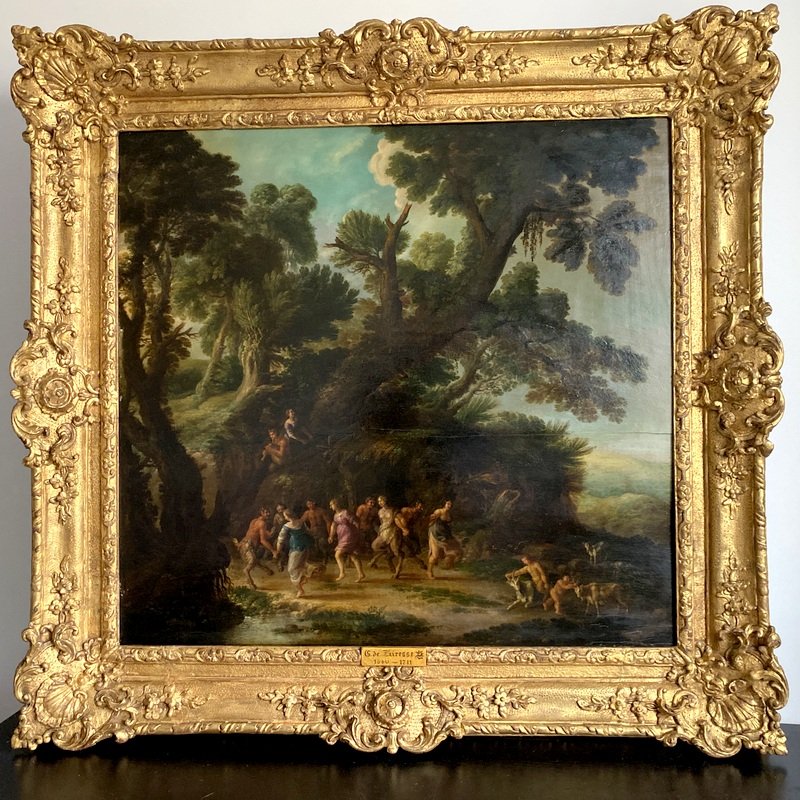 Les Bacchanales Tableau XVII° Siècle