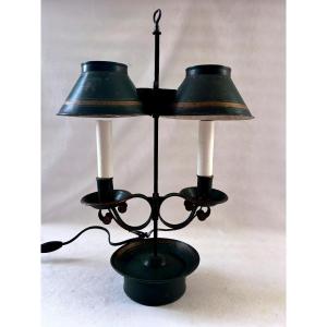 Lampe en Tôle Peinte