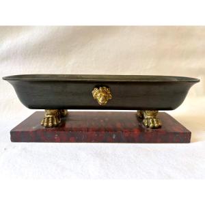 Item From The Grand Tour: Bath, Made Of Bronze And Marble