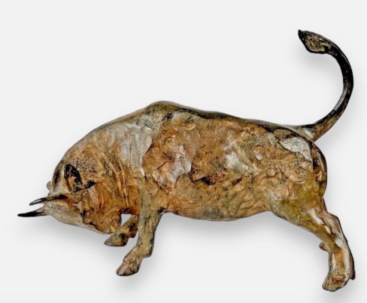 Bronze Bull By Pierre Chenet XX-xxi-photo-2