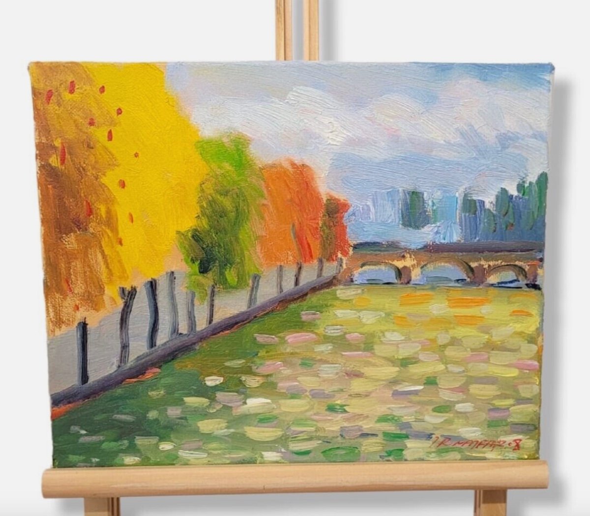 Oil On Canvas Rahim Najfar (1945)