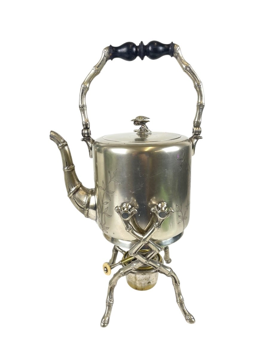  Samovar En Métal Argenté Allemand ( Wurttembergische Metal Waren Fabrik)