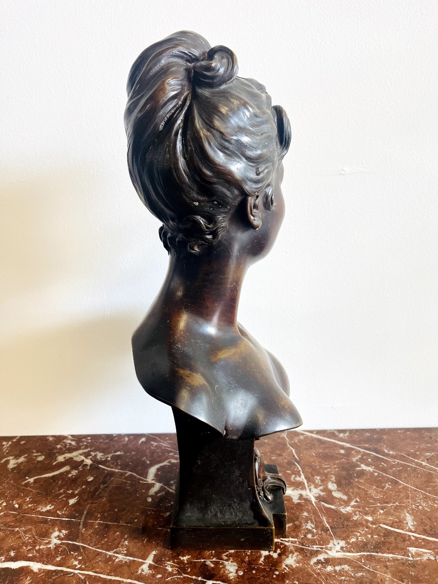 Bust Of Emile Pinedo "lily"-photo-2