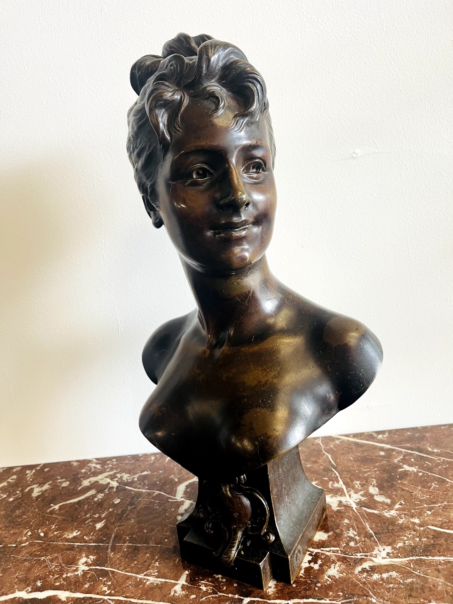 Bust Of Emile Pinedo "lily"-photo-3