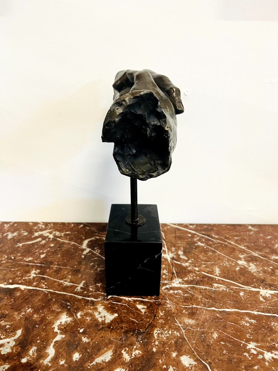 Bronze Sculpture Tribute To Salvador Dali – Handshake-photo-2