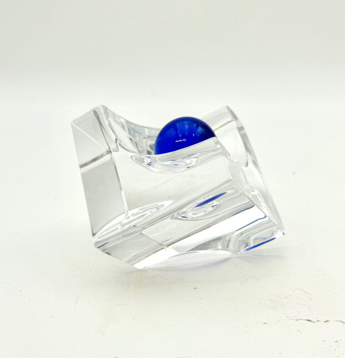 Cendrier en cristal Daum France-photo-5