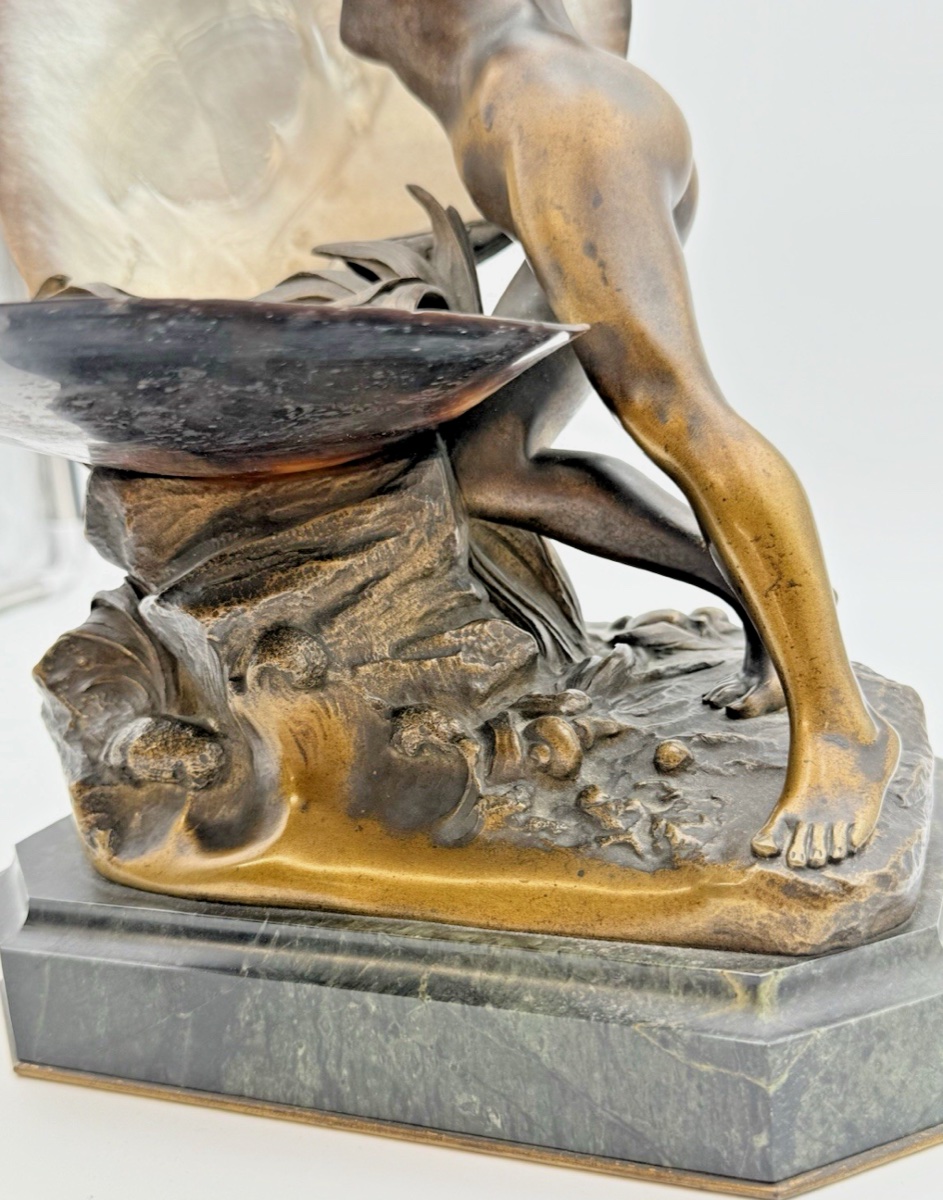 Art Nouveau Bronze By Louis J. Convert (1860–1915)-photo-1