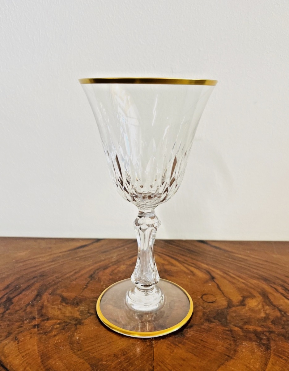 Lot de 11 verres à eau en cristal Saint-Louis – Modèle Lozère -photo-3