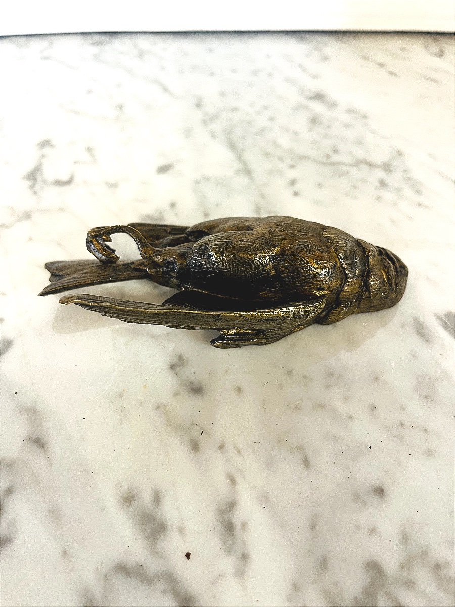 Moineau en Bronze par Jules Moigniez (1835–1894) -photo-4