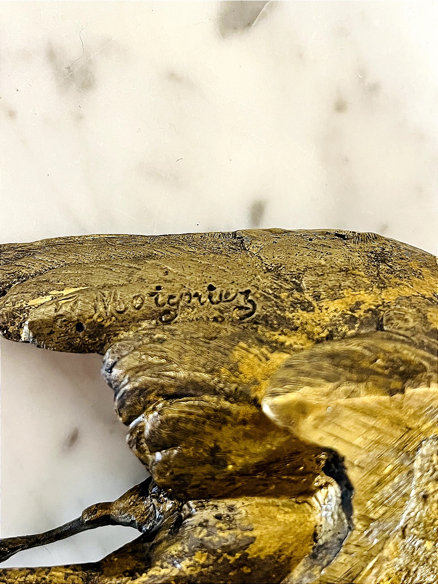 Moineau en Bronze par Jules Moigniez (1835–1894) -photo-2