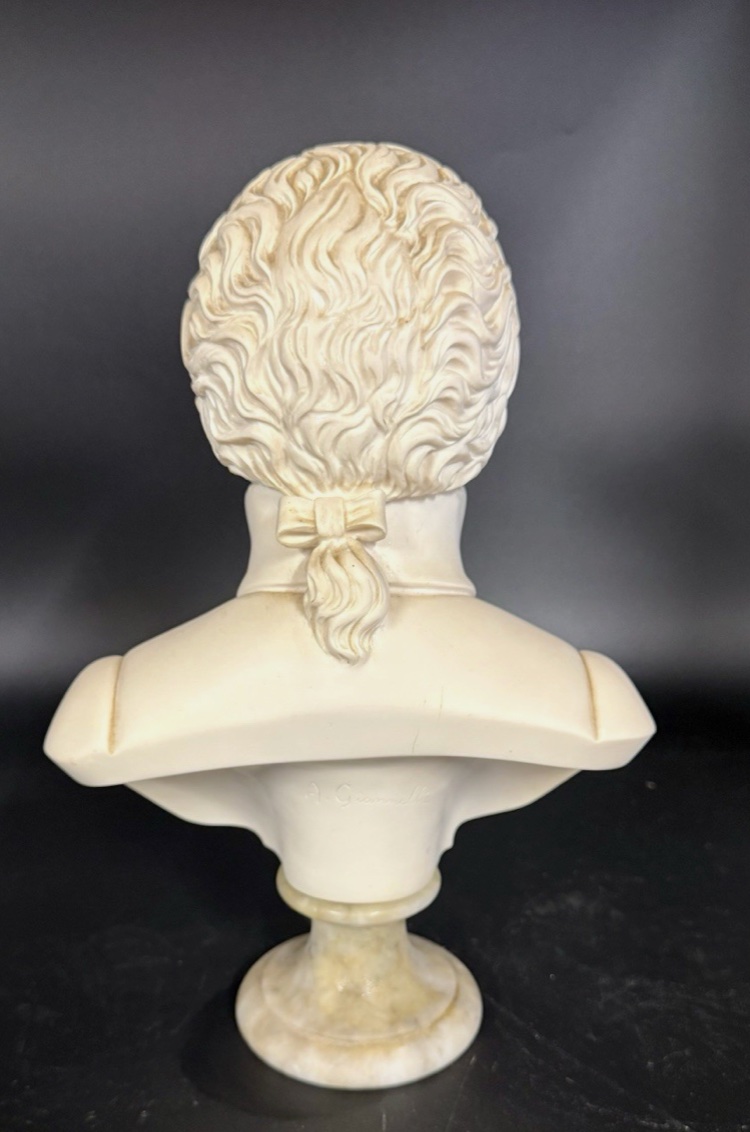 Bust Of Mozart – Arnaldo Giannelli (1907) -photo-3