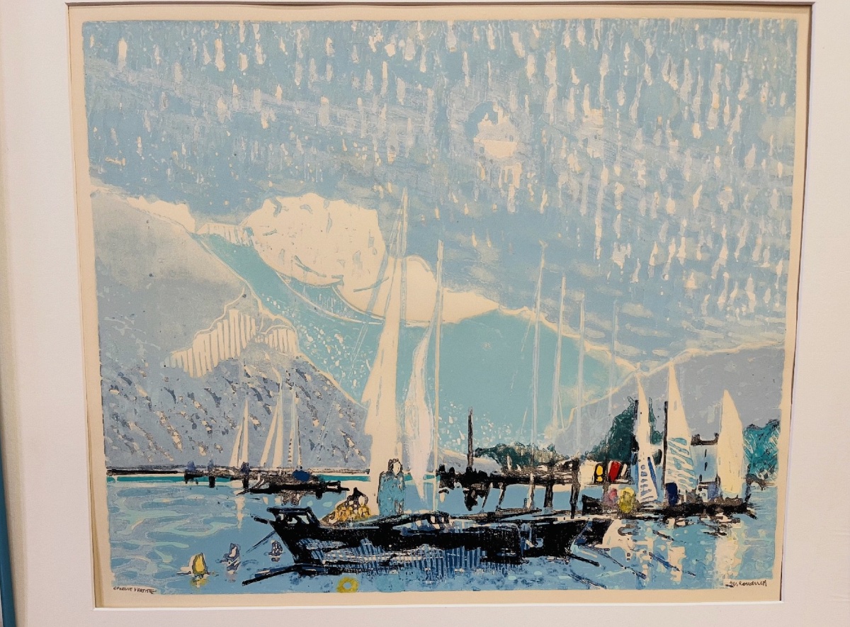 Color Lithograph By Georges Roudneff (1933) – 698006-photo-2