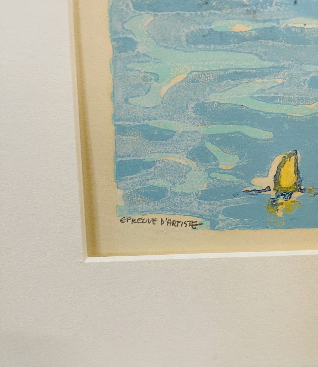 Color Lithograph By Georges Roudneff (1933) – 698006-photo-3