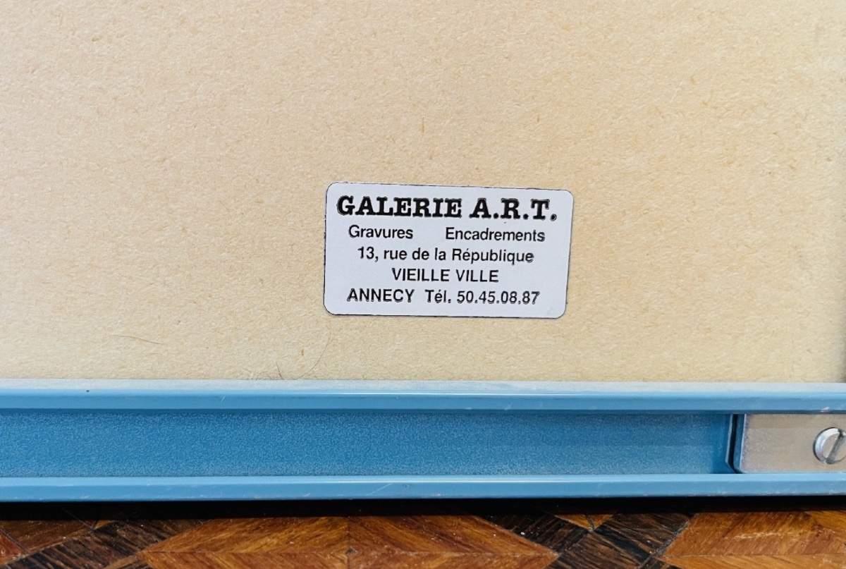 Color Lithograph By Georges Roudneff (1933) – 698006-photo-2