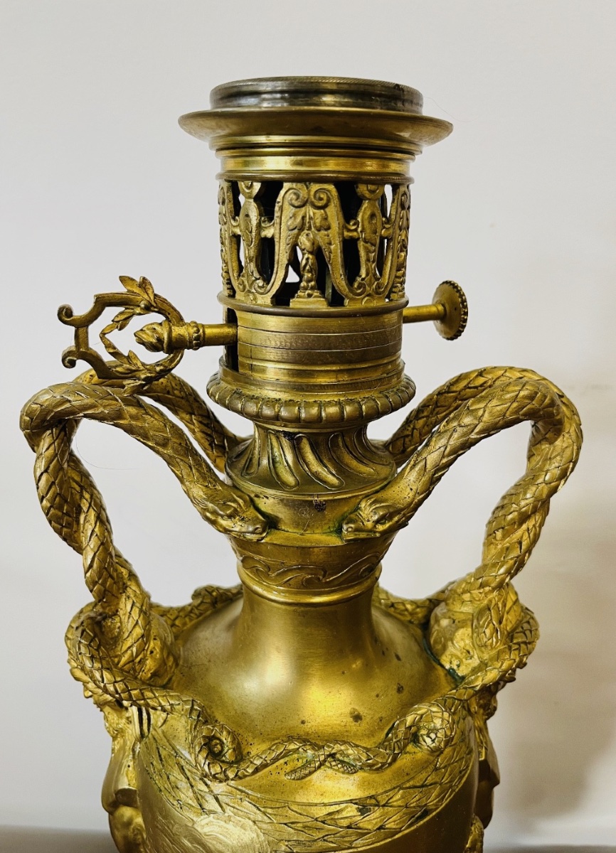 Pair Of Gilt Bronze Vases – 698008-photo-5