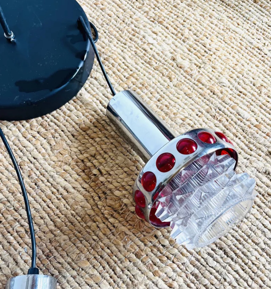 Lustre Raak des année 70 Space Age-photo-4