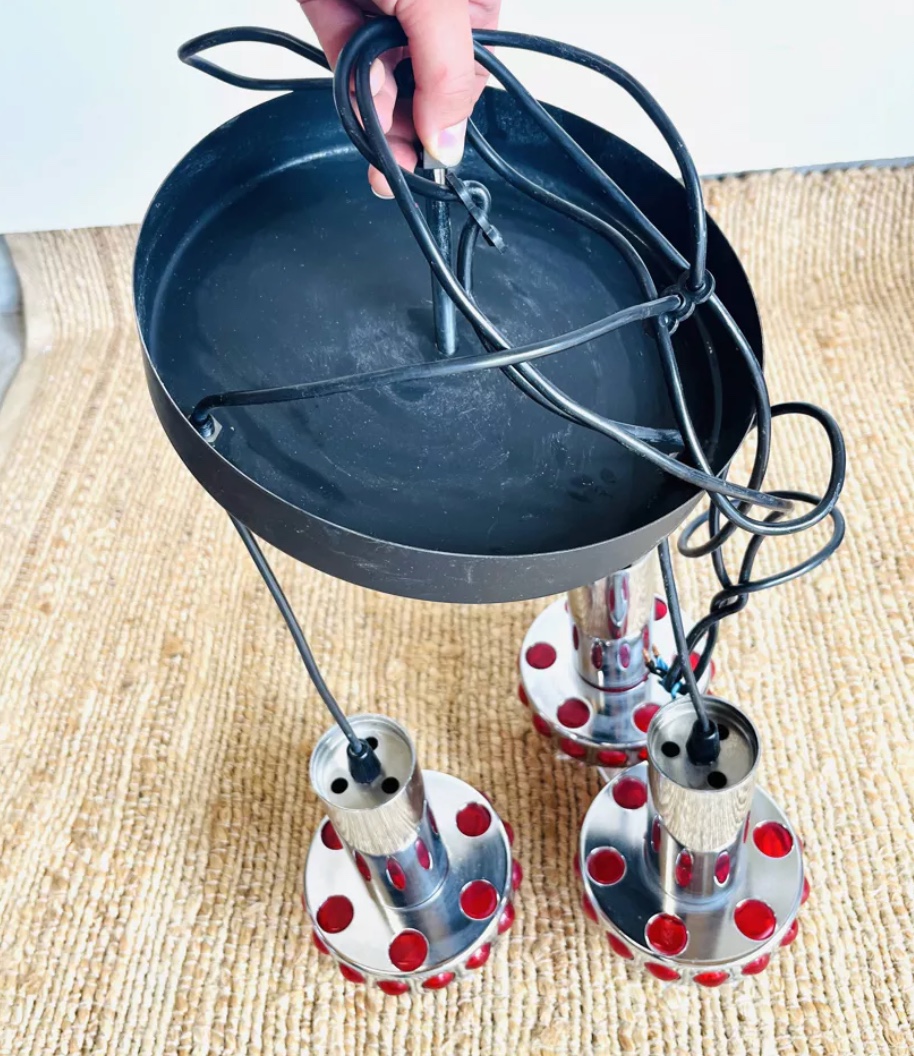 Lustre Raak des année 70 Space Age-photo-1