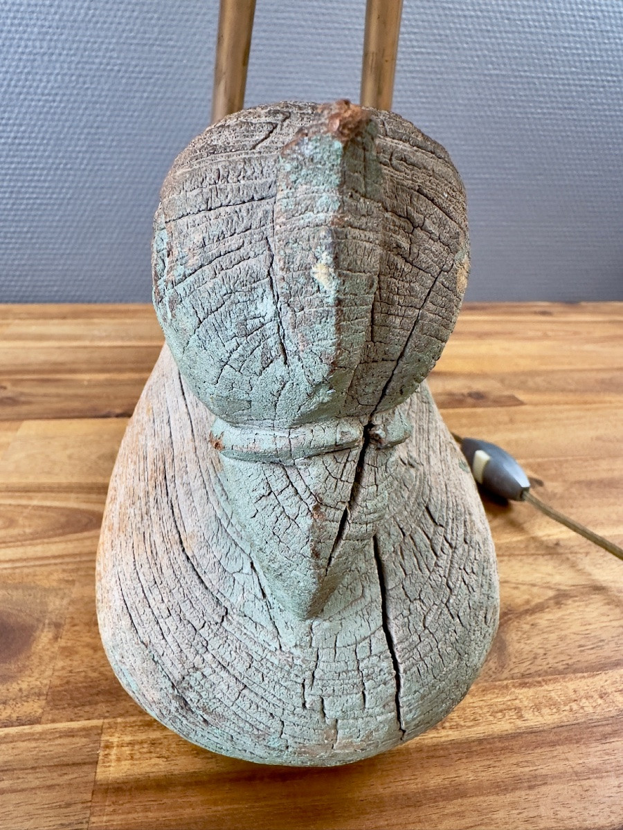 Claude De Muzac Lamp (1934-2022) – Handcrafted And Sculptural Piece-photo-3