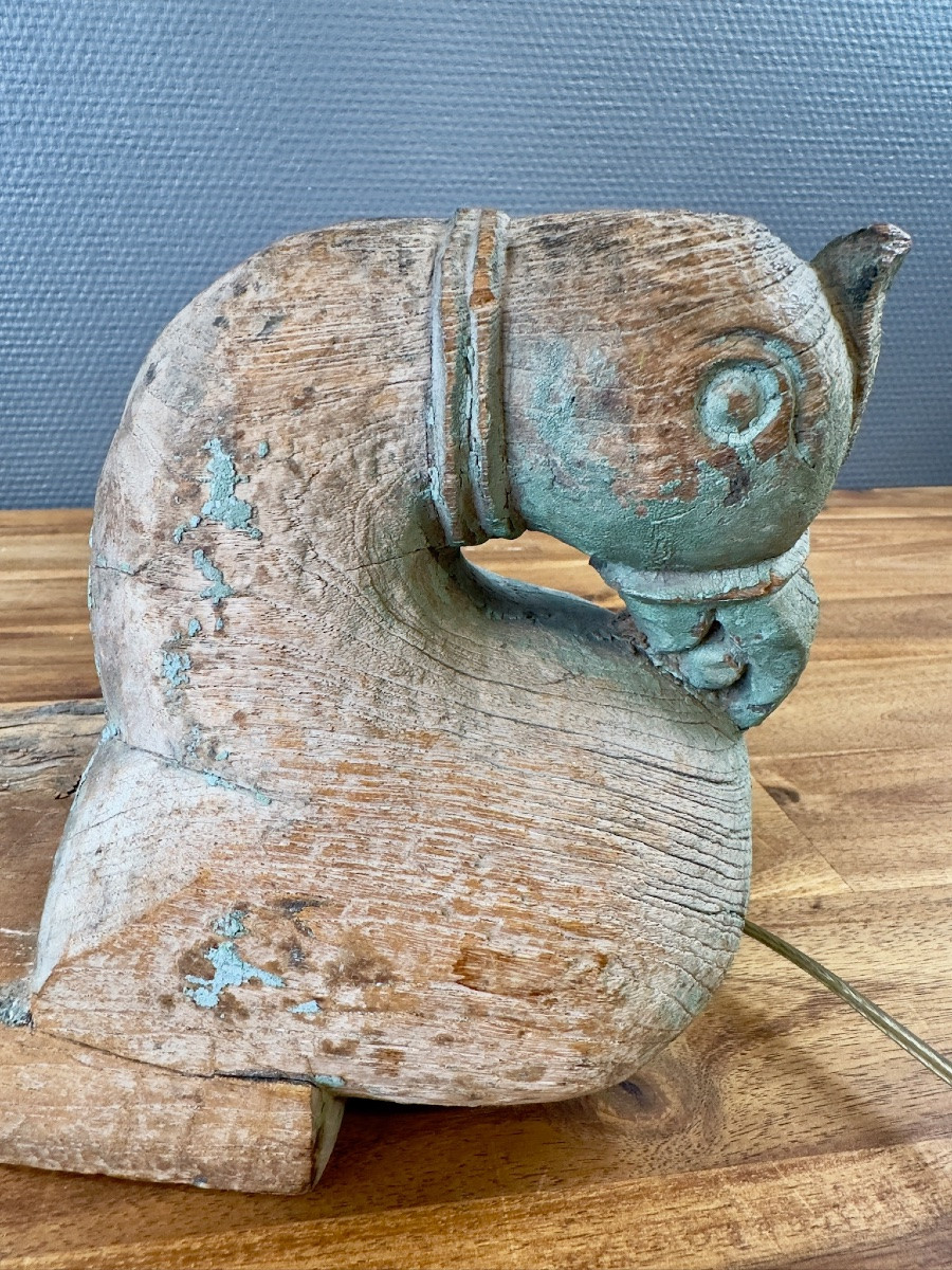 Claude De Muzac Lamp (1934-2022) – Handcrafted And Sculptural Piece-photo-4