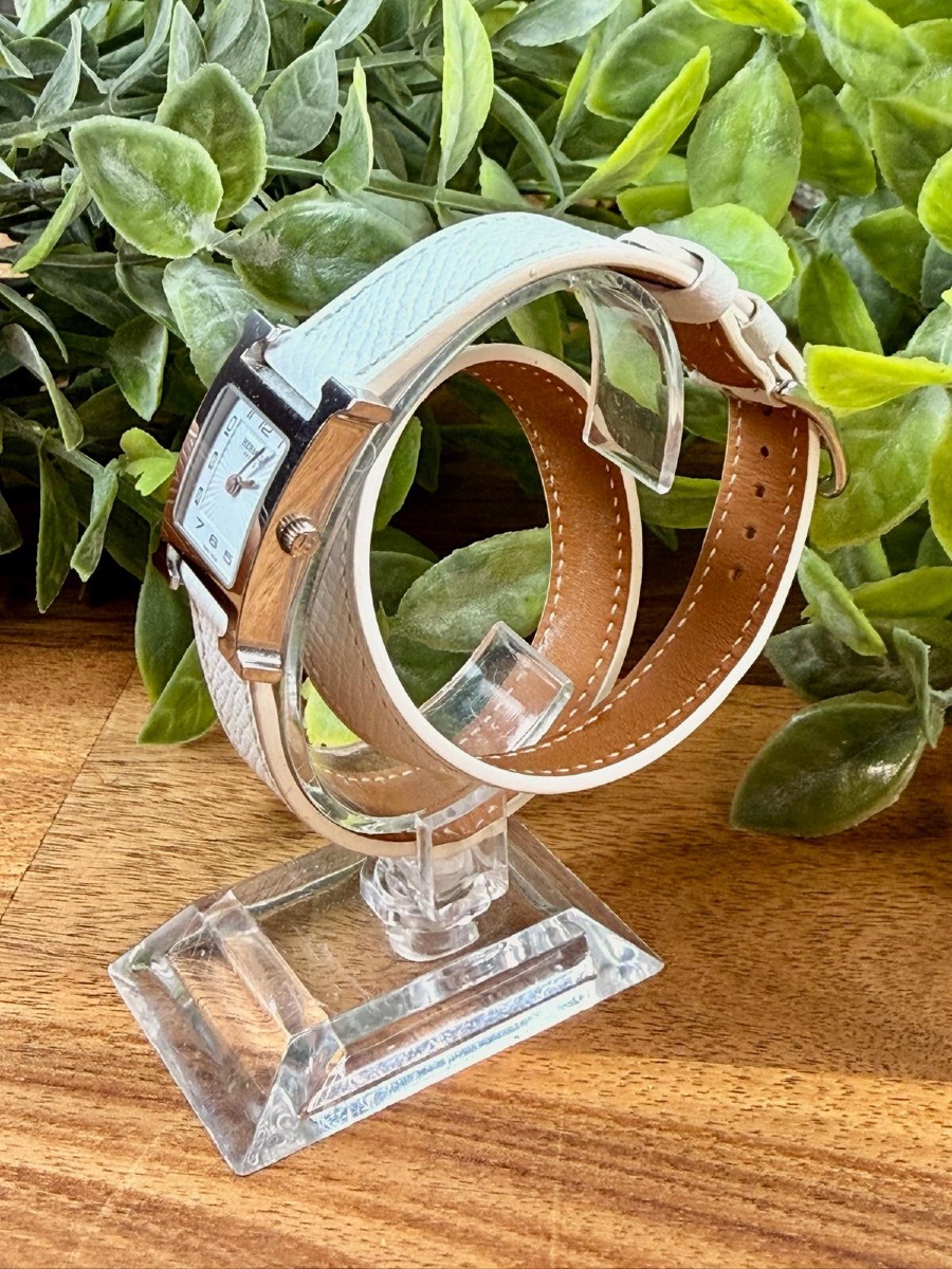 Hermès Heure H Medium Model Steel Watch -photo-2