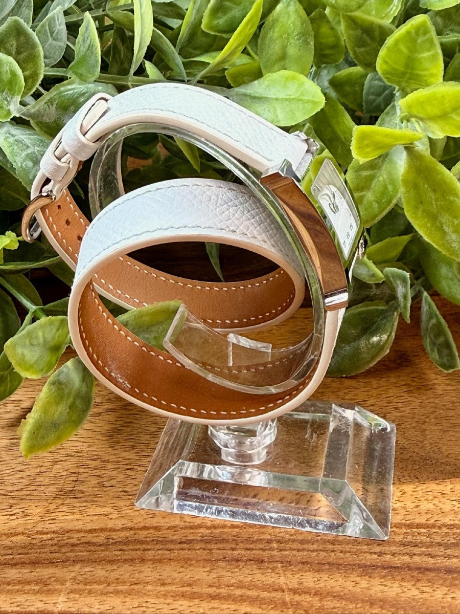 Hermès Heure H Medium Model Steel Watch -photo-3