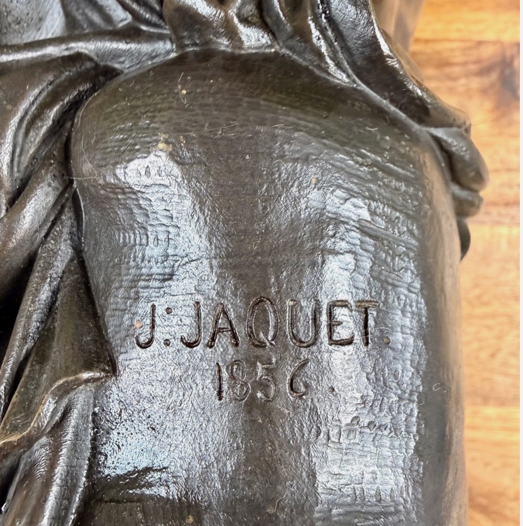 Sculpture en bronze Esmeralda par Jan Josef Jaquet (1822-1898)-photo-5
