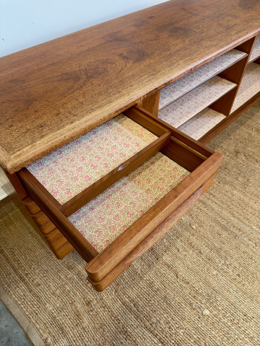 Enfilade danoise U15 par Johannes Andersen pour Samcom (années 1960)-photo-5