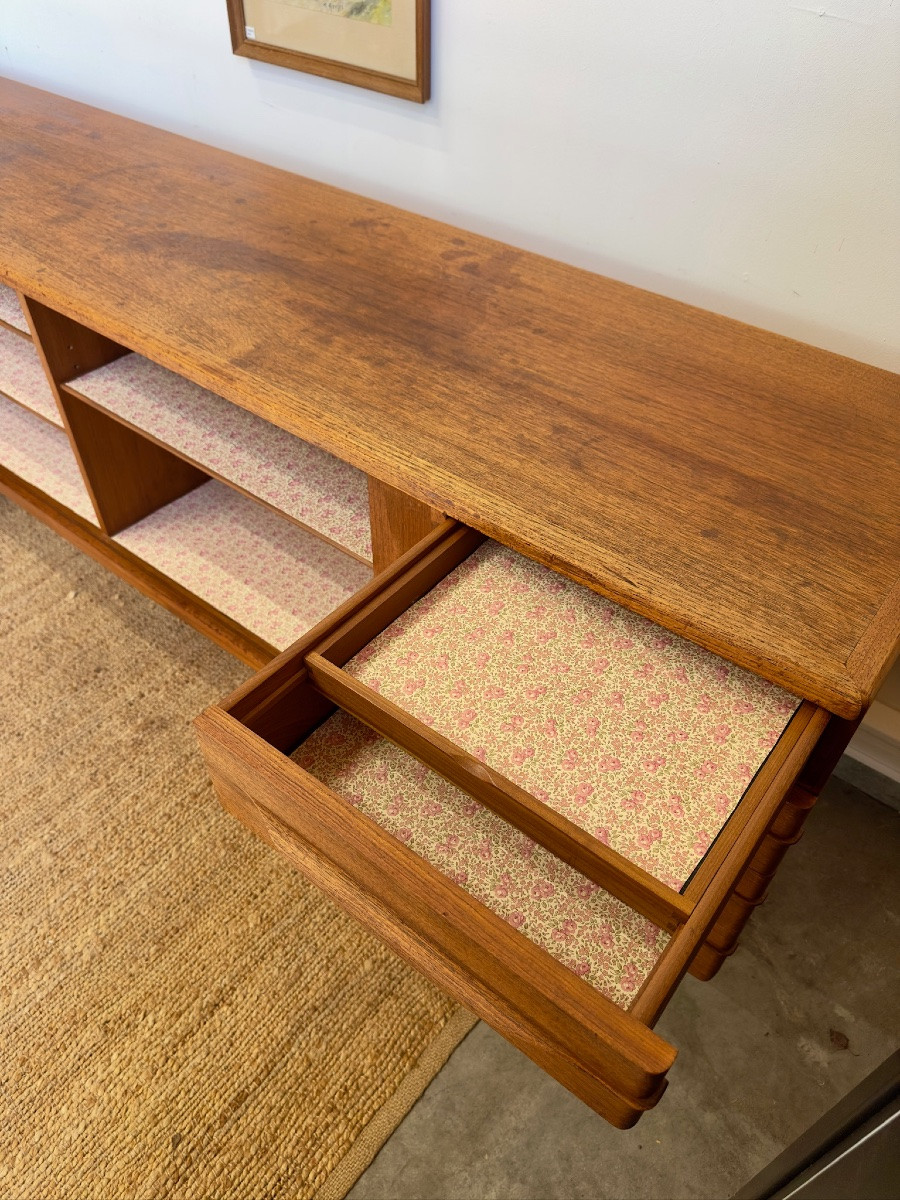 Enfilade danoise U15 par Johannes Andersen pour Samcom (années 1960)-photo-6