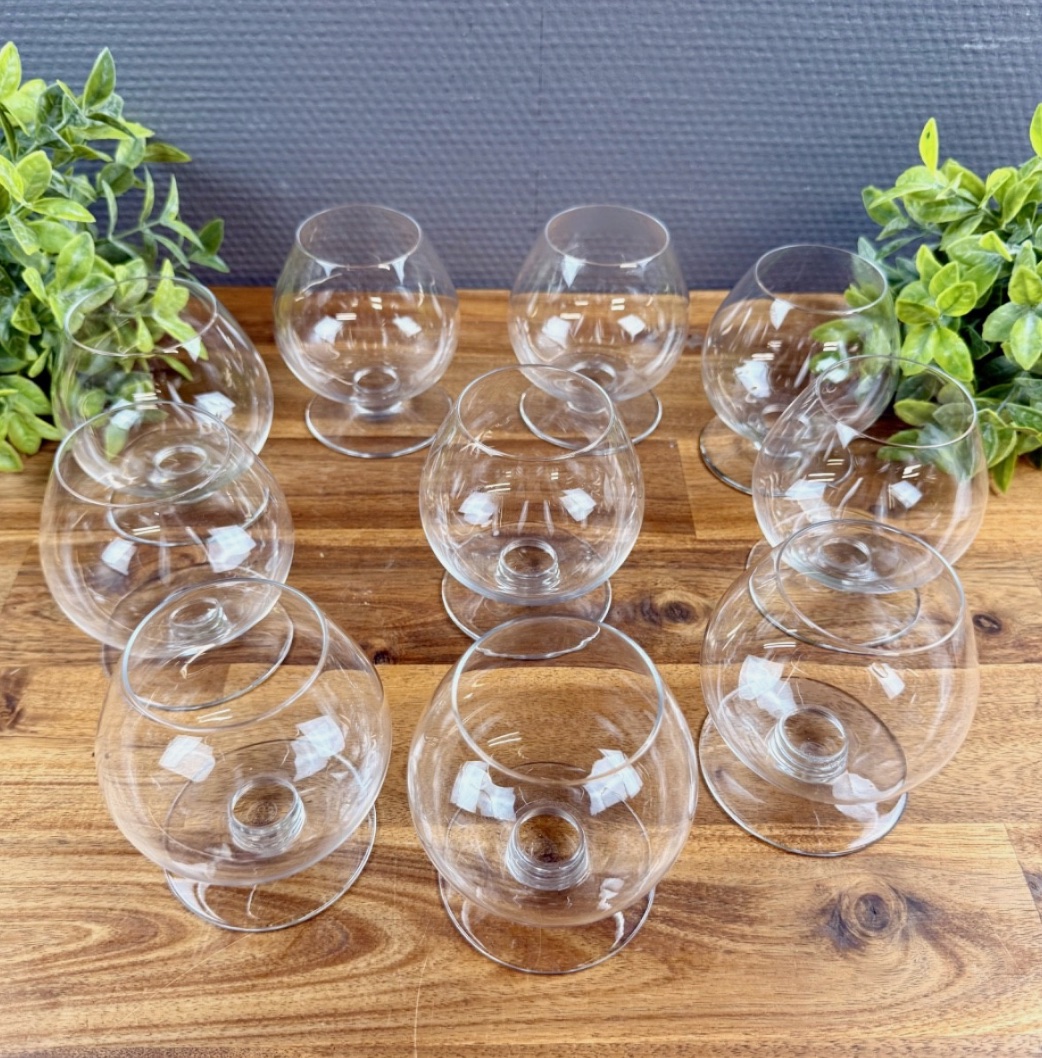 10 verres à cognac Baccarat – cristal-photo-1