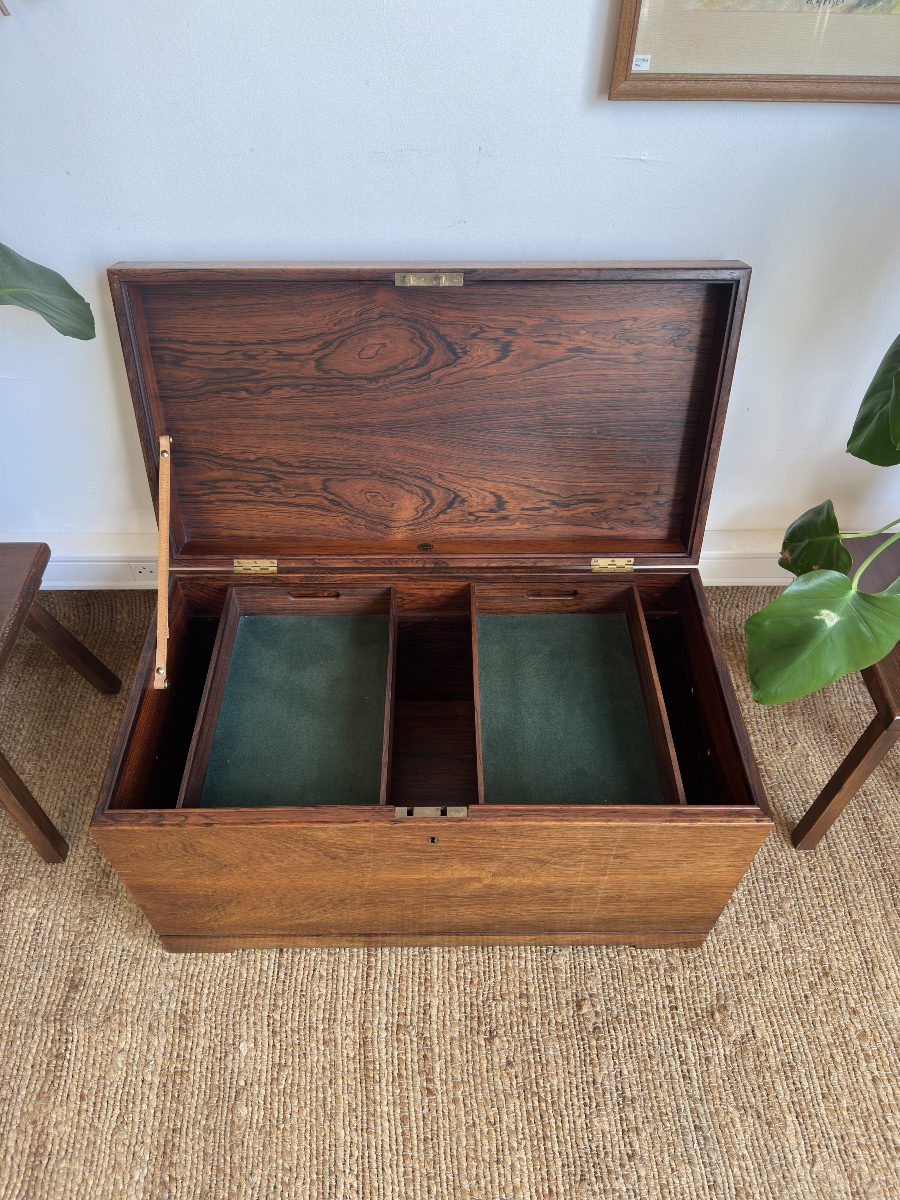 Vintage Danish Rosewood Chest By Poul Heltborg-photo-2