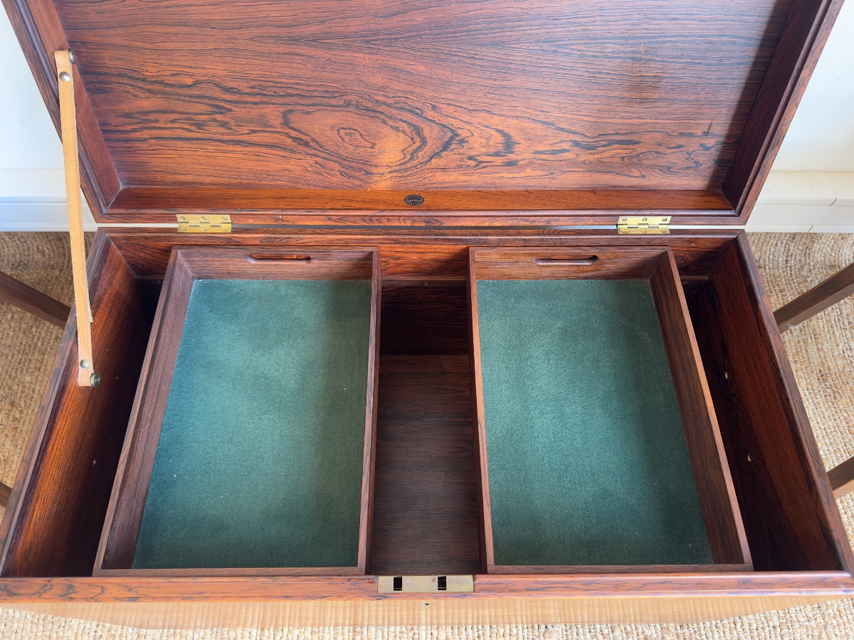 Vintage Danish Rosewood Chest By Poul Heltborg-photo-3