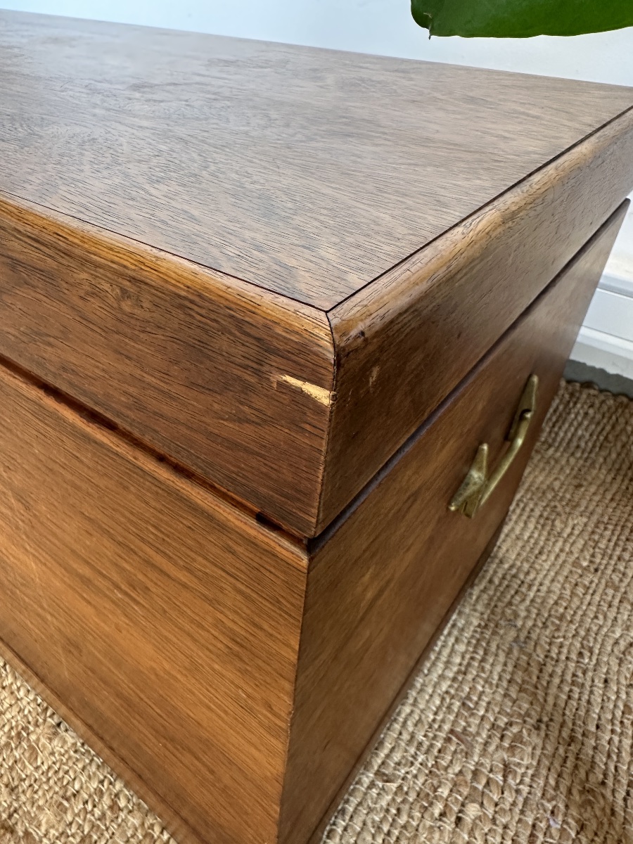 Vintage Danish Rosewood Chest By Poul Heltborg-photo-3